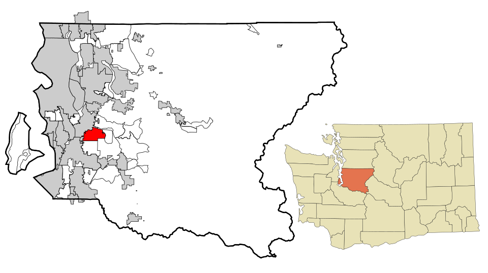 Map of Fairwood