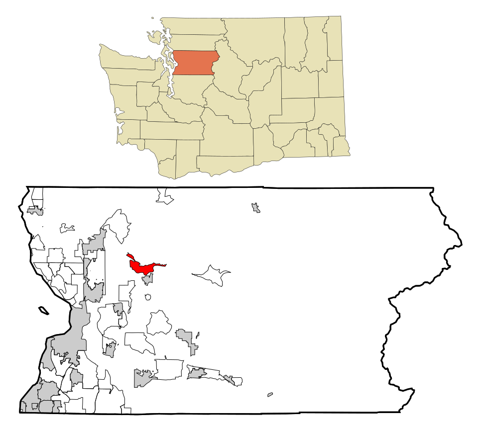 Locator map of Canyon Creek