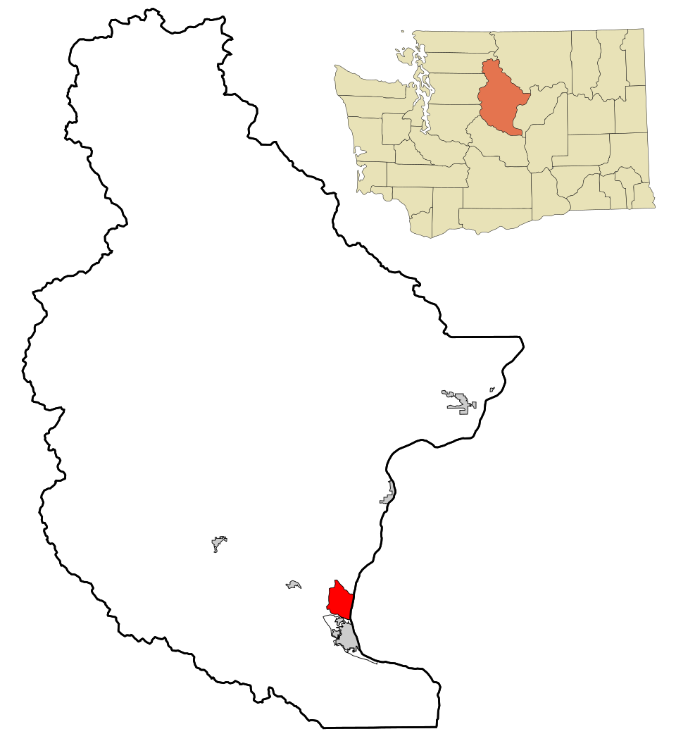 Locator map of Sunnyslope