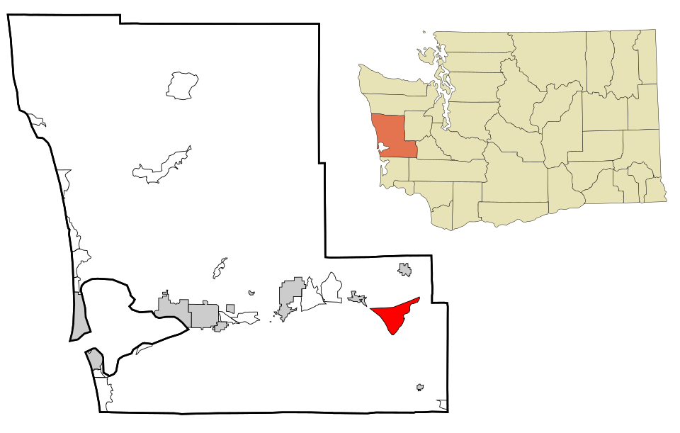 Locator map of Malone