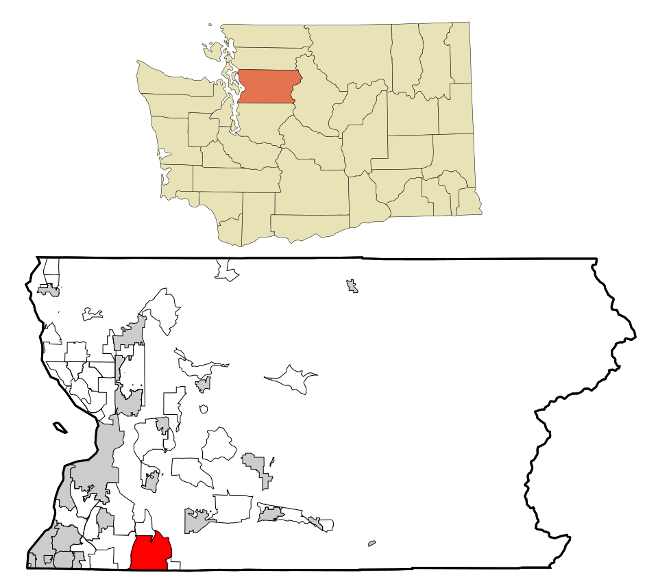 Locator map of Maltby