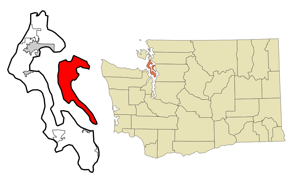 Locator map of Camano