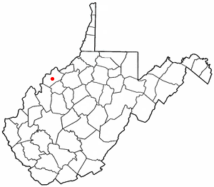 Locator map of Mineralwells