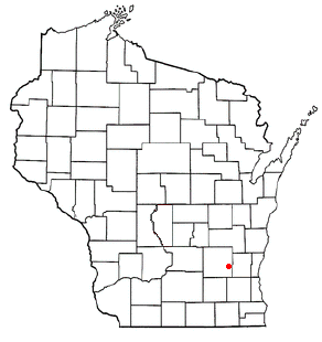 Locator map of Rubicon