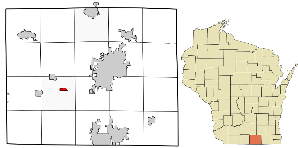Locator map of Hanover