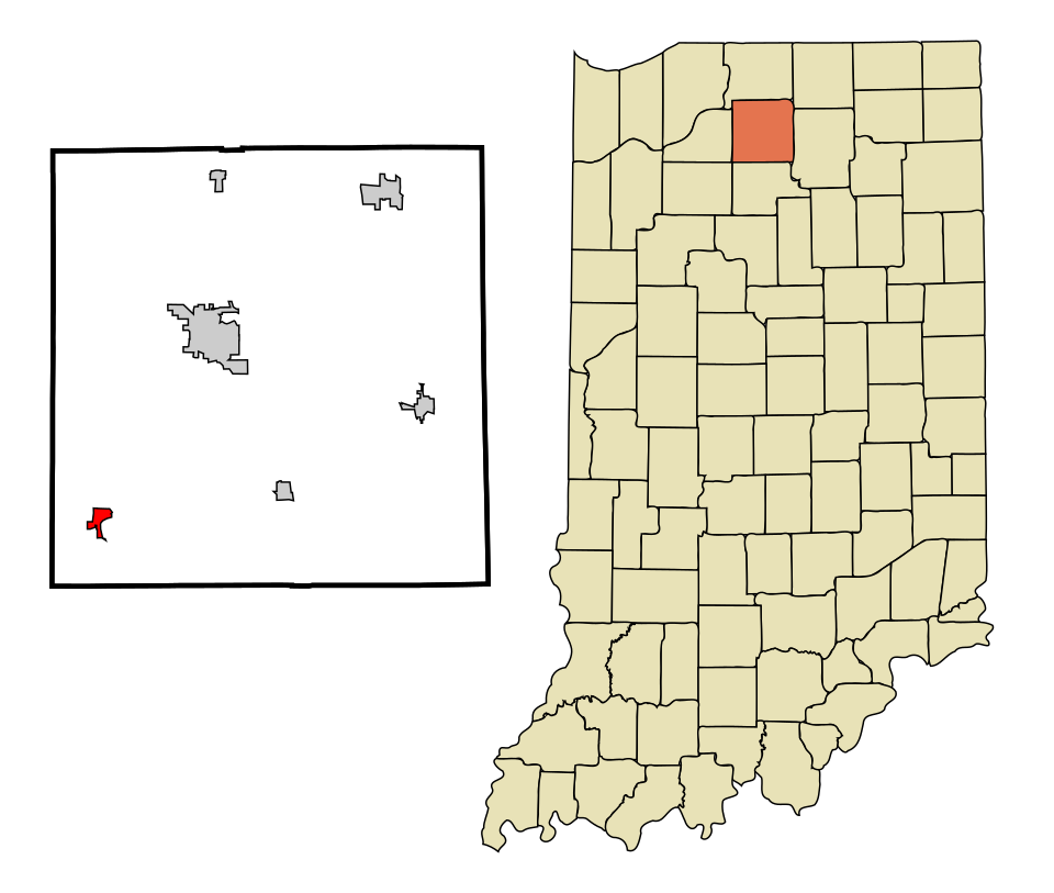 Locator map of Culver