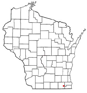 Locator map of Lyons