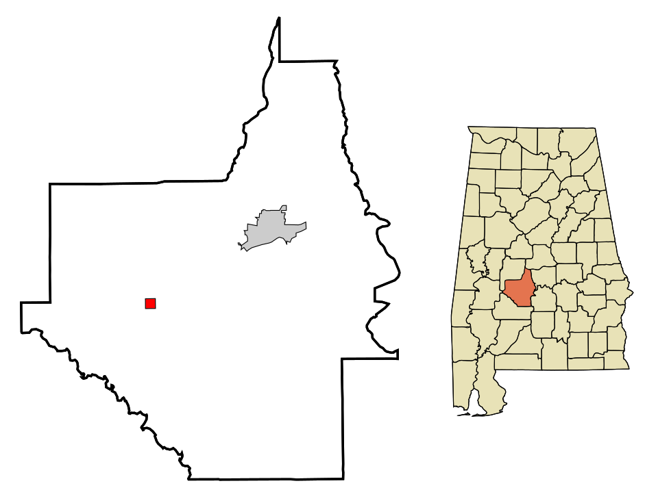 Locator map of Orrville