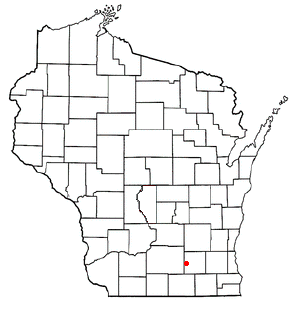 Locator map of Lake Ripley