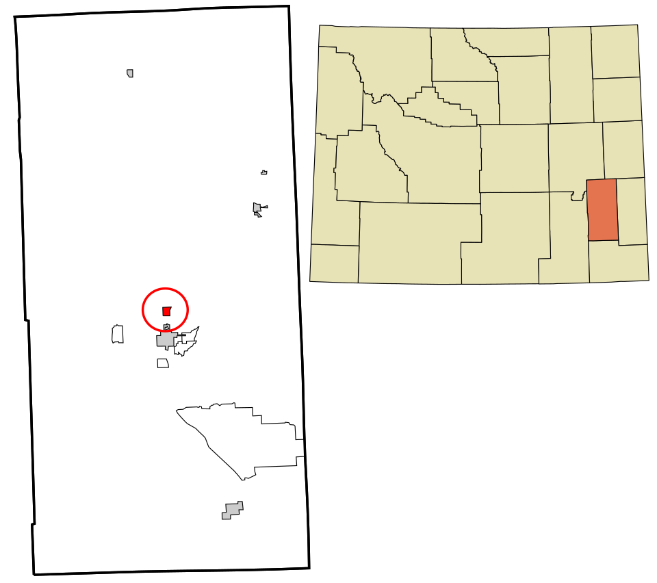 Locator map of Lakeview North