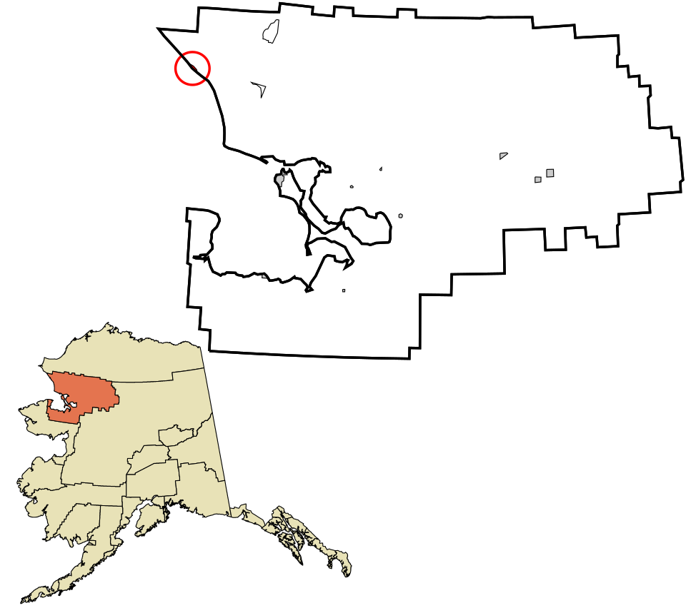 Locator map of Kivalina