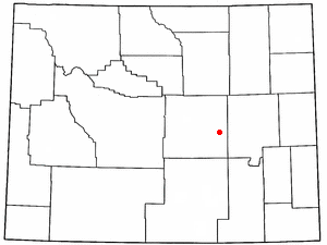 Locator map of Meadow Acres