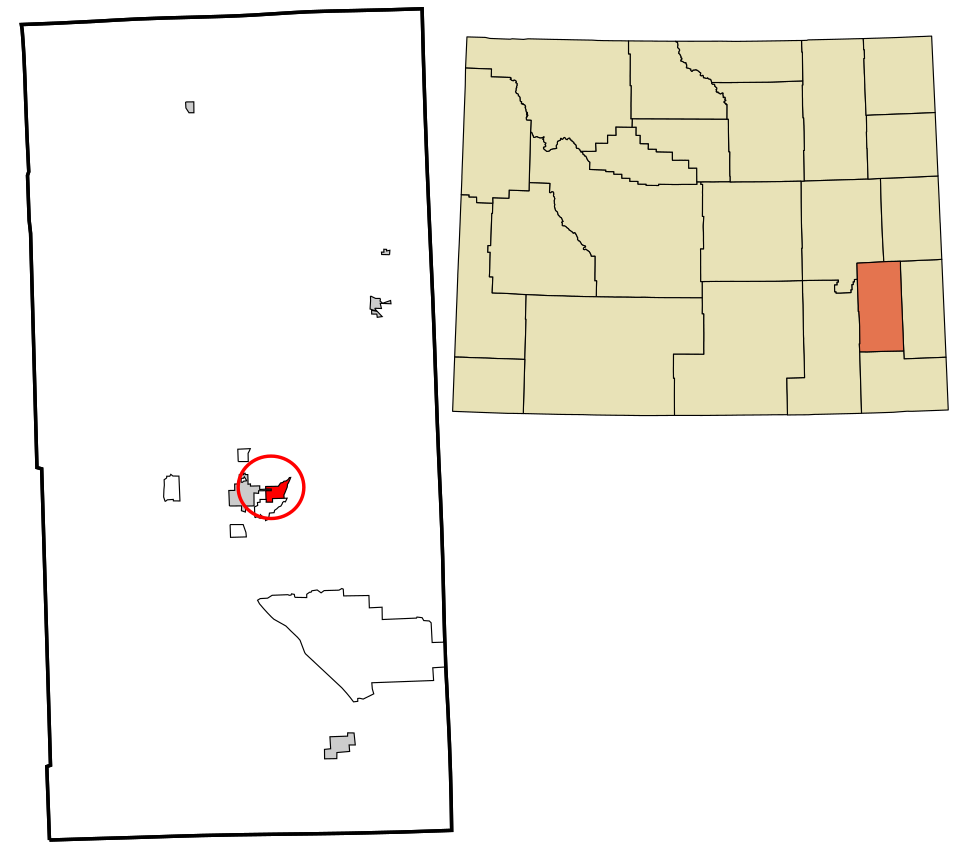 Locator map of Chugcreek