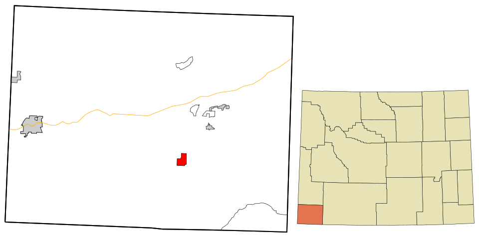 Locator map of Robertson