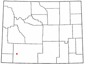 Locator map of James