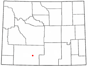 Locator map of Table Rock