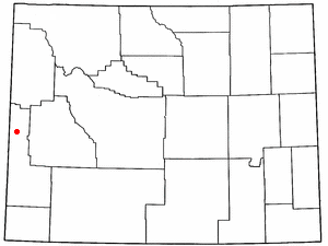 Locator map of Turnerville
