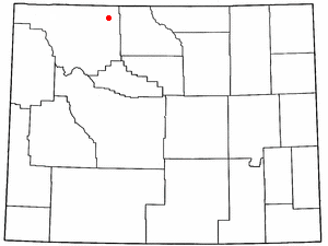 Locator map of Ralston