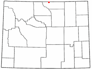 Locator map of Parkman