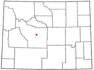 Locator map of Arapahoe