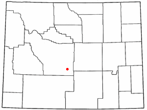 Locator map of Jeffrey