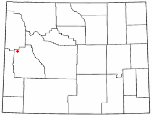 Locator map of Bondurant