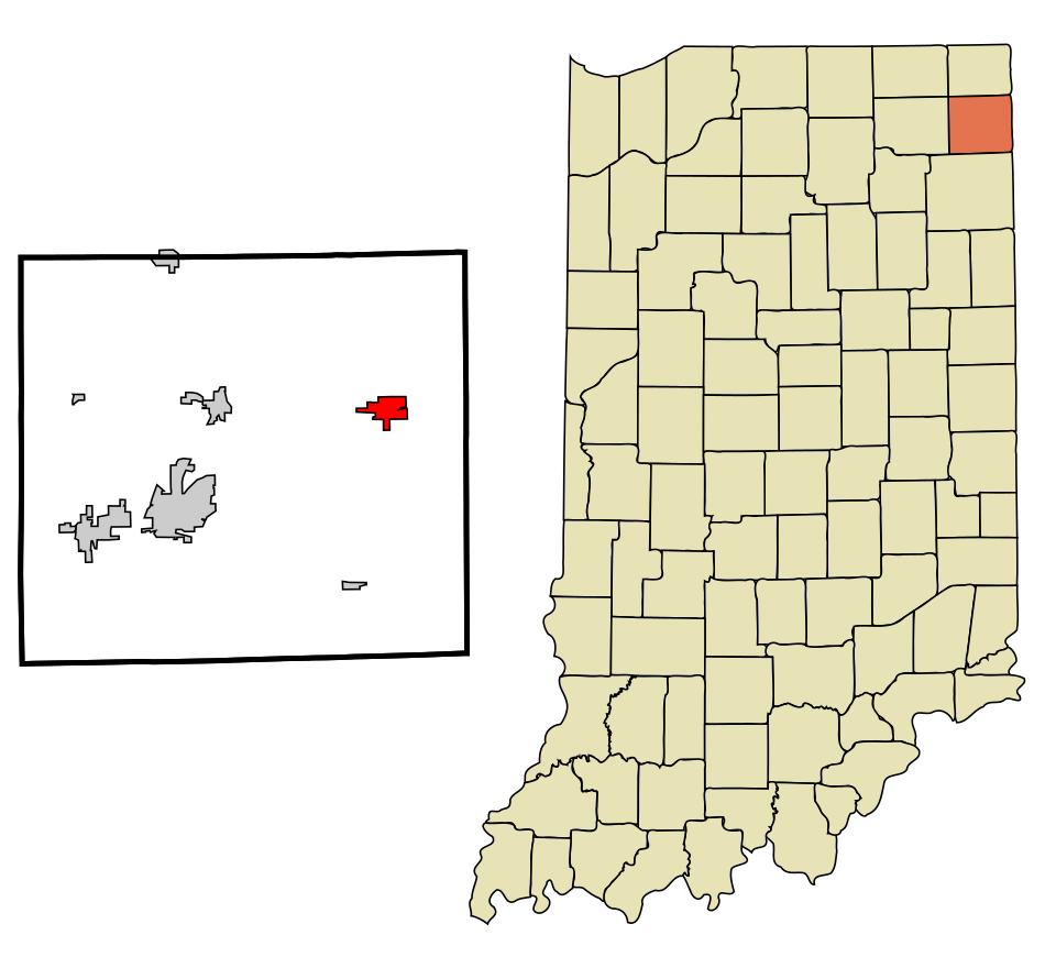 Map of Butler