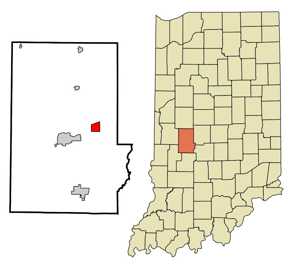 Locator map of Fillmore