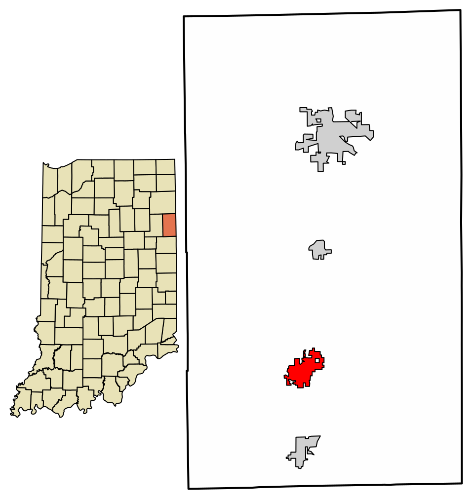 Locator map of Berne
