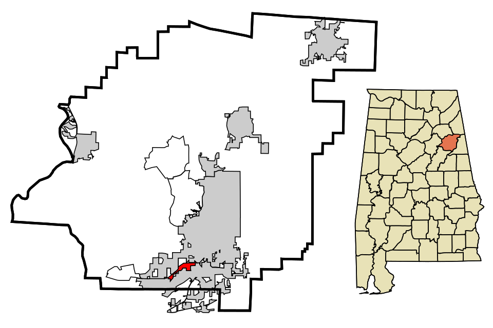 Locator map of Hobson