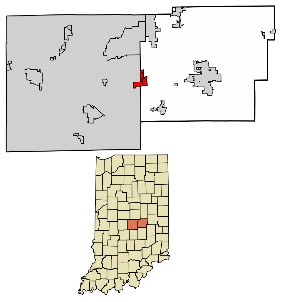 Locator map of Cumberland