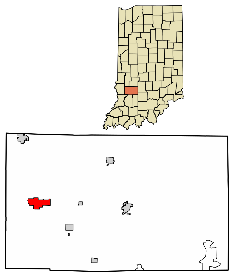 Map of Linton