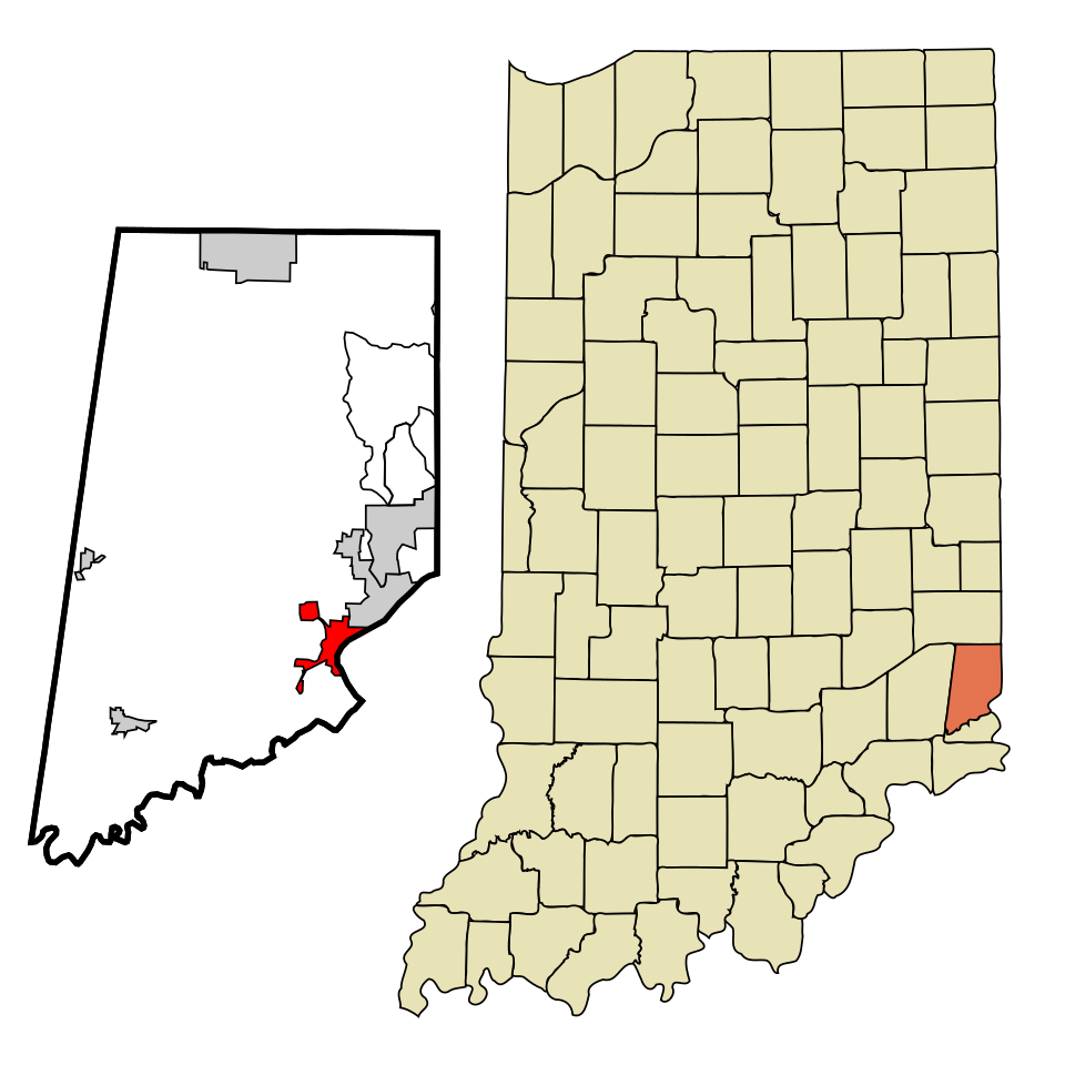 Locator map of Aurora