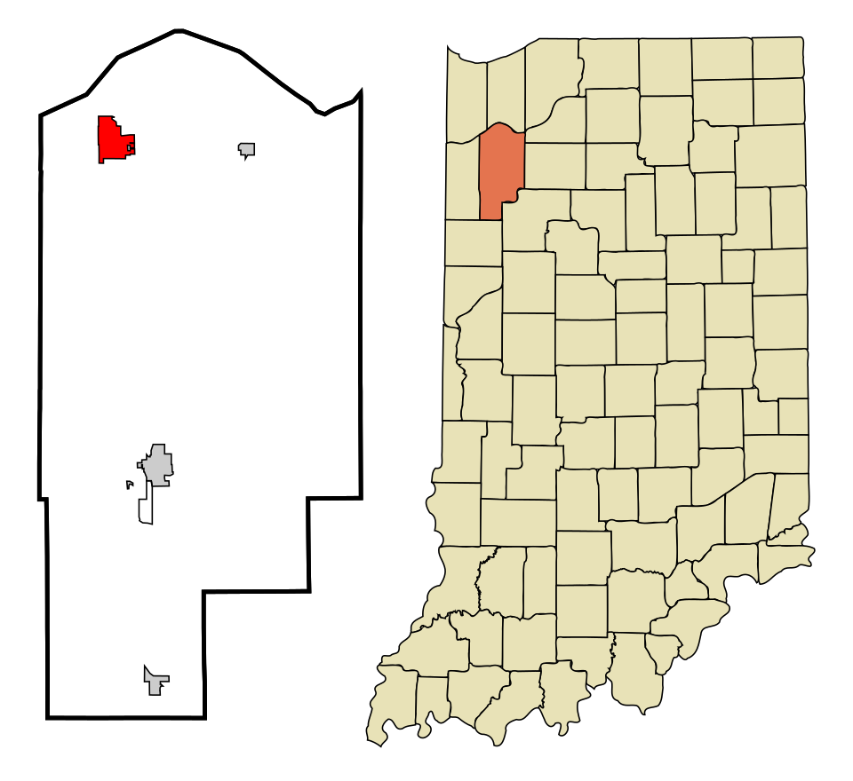 Map of DeMotte