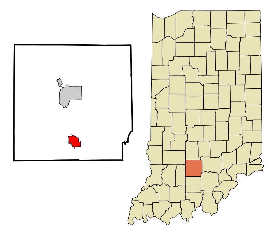 Locator map of Mitchell