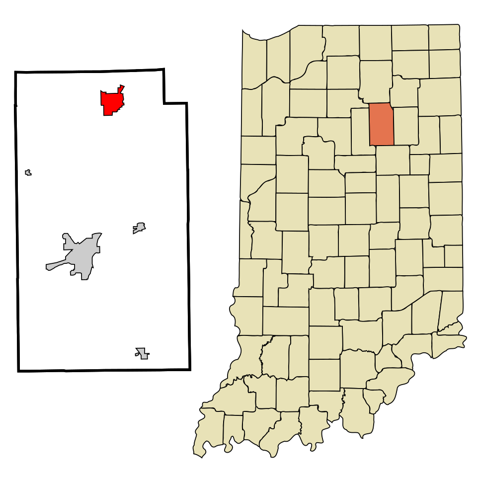 Map of North Manchester