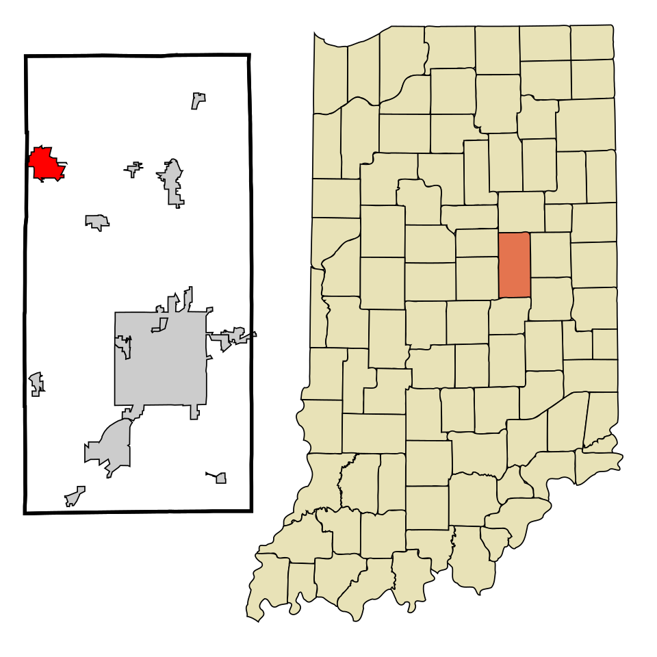 Locator map of Elwood