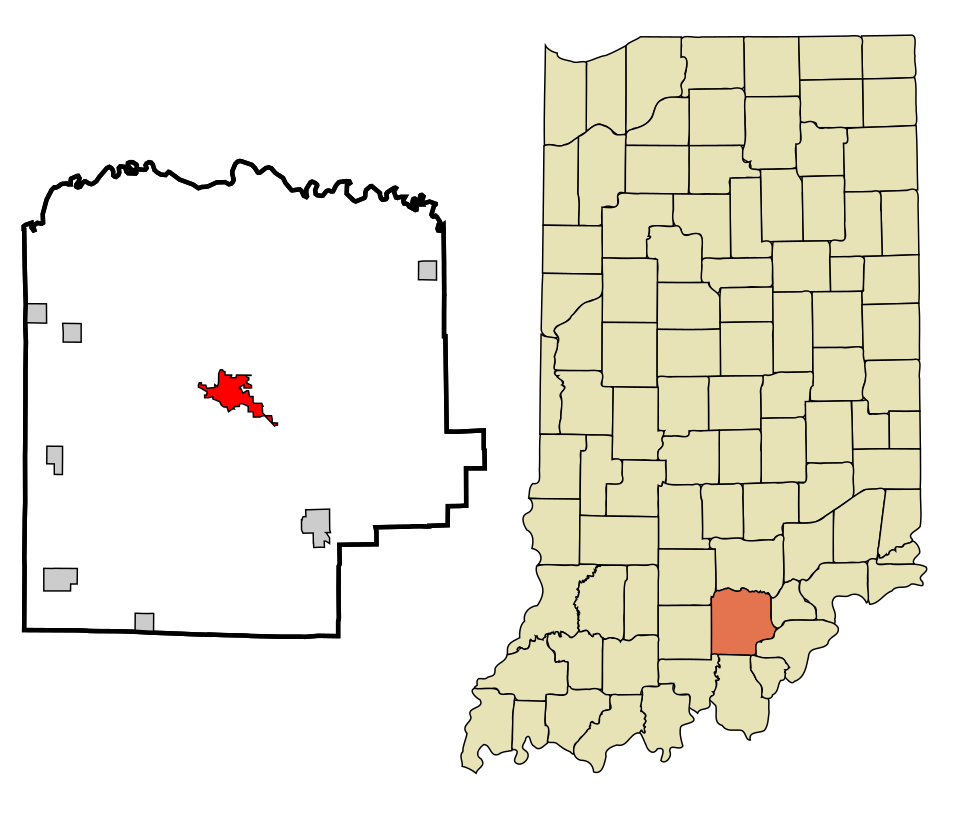 Locator map of Salem