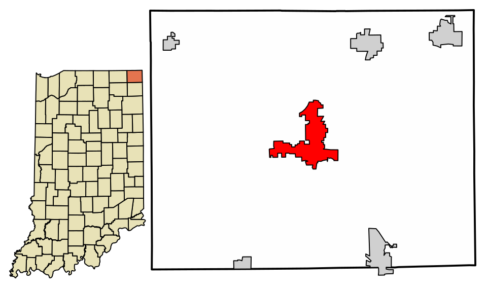 Map of Angola