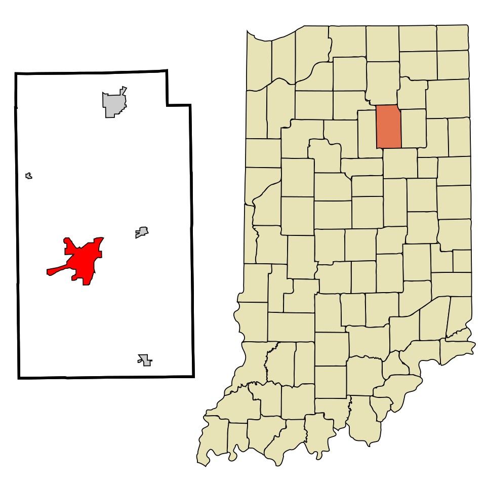 Locator map of Wabash
