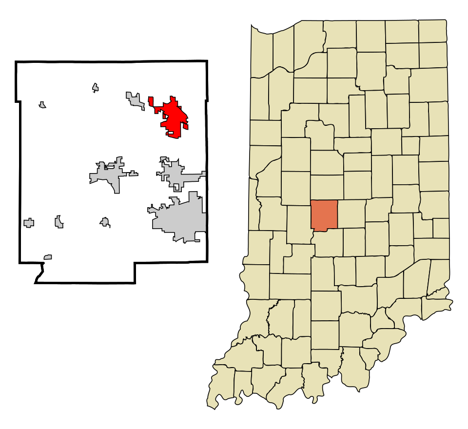 Map of Brownsburg
