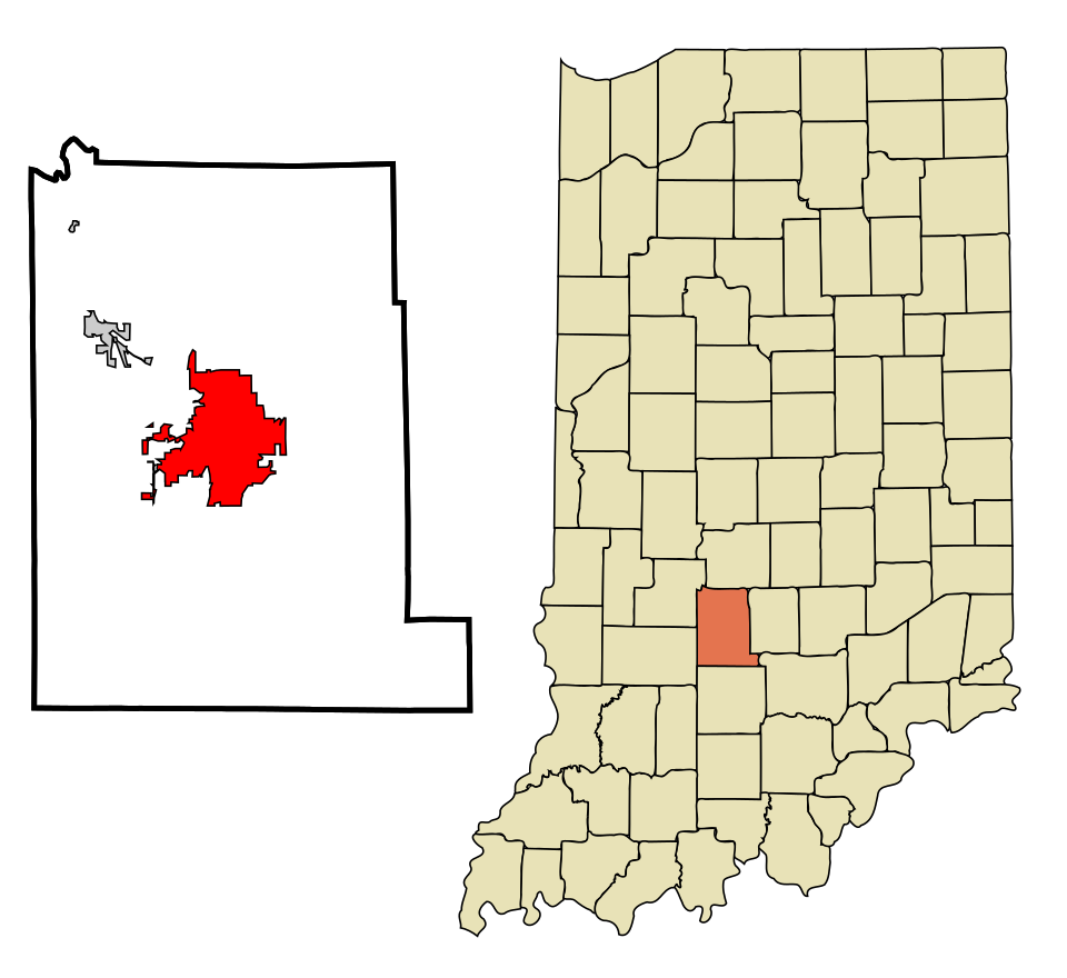 Map of Bloomington