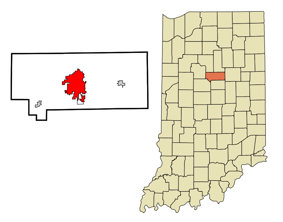 Map of Kokomo