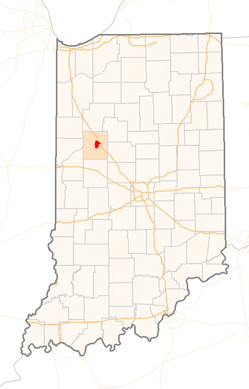 Map of Lafayette