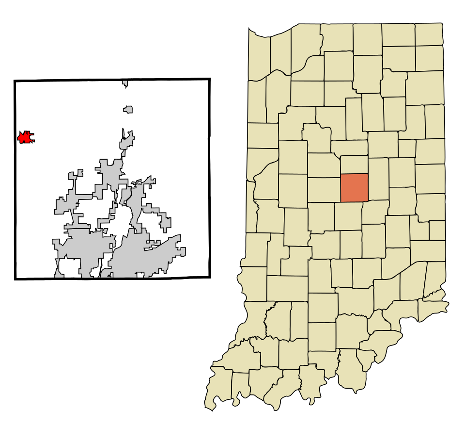 Locator map of Sheridan
