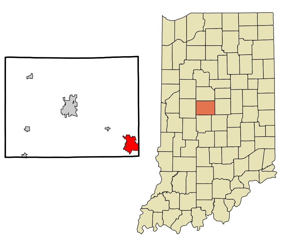 Map of Zionsville