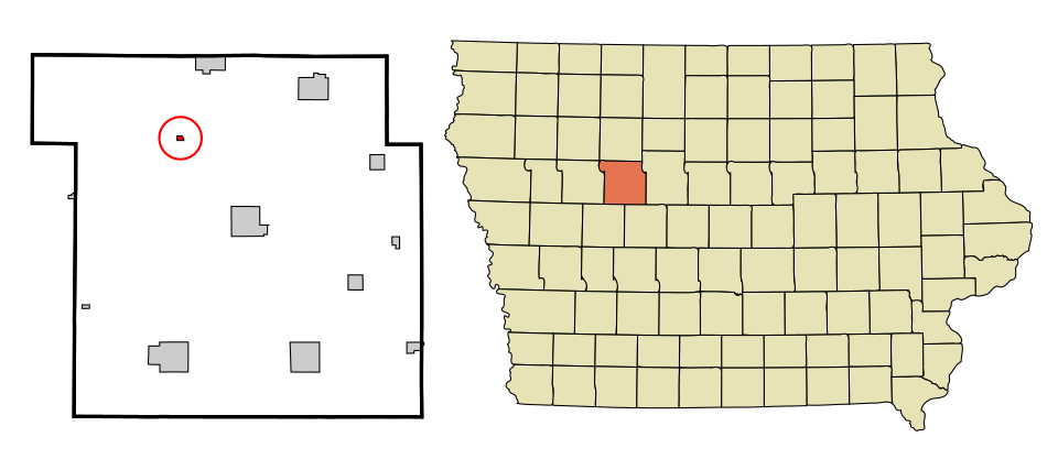 Locator map of Jolley