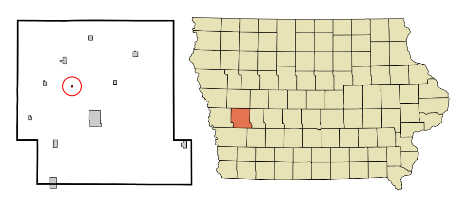 Locator map of Westphalia