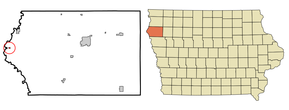 Locator map of Westfield