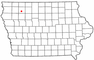 Locator map of Rossie